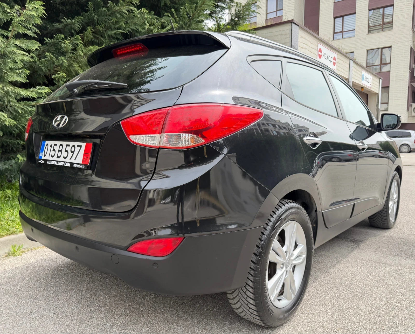 Hyundai IX35 2.0 136к.с 4х4, кожа, подгрев, Италия, снимка 4 - Автомобили и джипове - 54211010