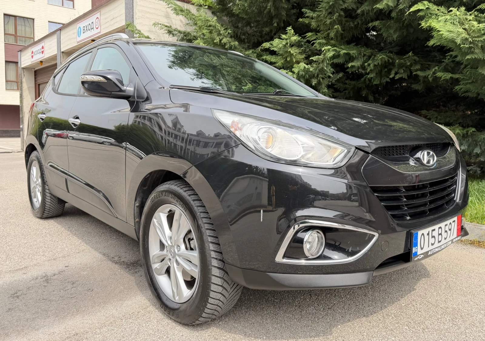 Hyundai IX35 2.0 136к.с 4х4, кожа, подгрев, Италия, снимка 3 - Автомобили и джипове - 54211010