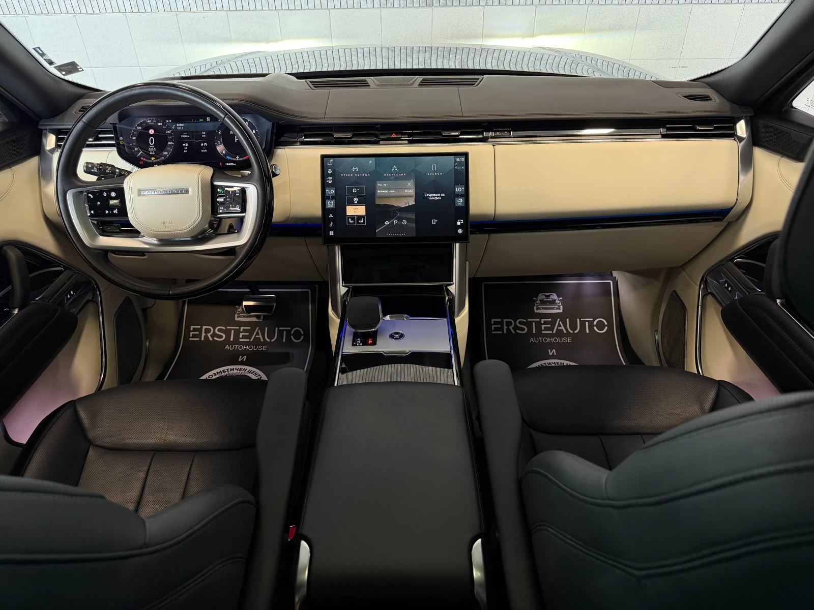 Land Rover Range rover P530 AUTOBIO LONG 7-МЕСТА  MERIDIAN HUD PANO 360, снимка 9 - Автомобили и джипове - 54776593