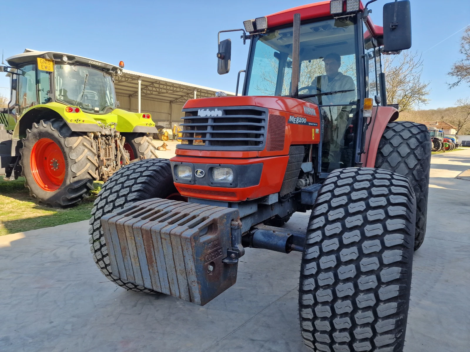 Трактор Kubota ME 8200 - изображение 3