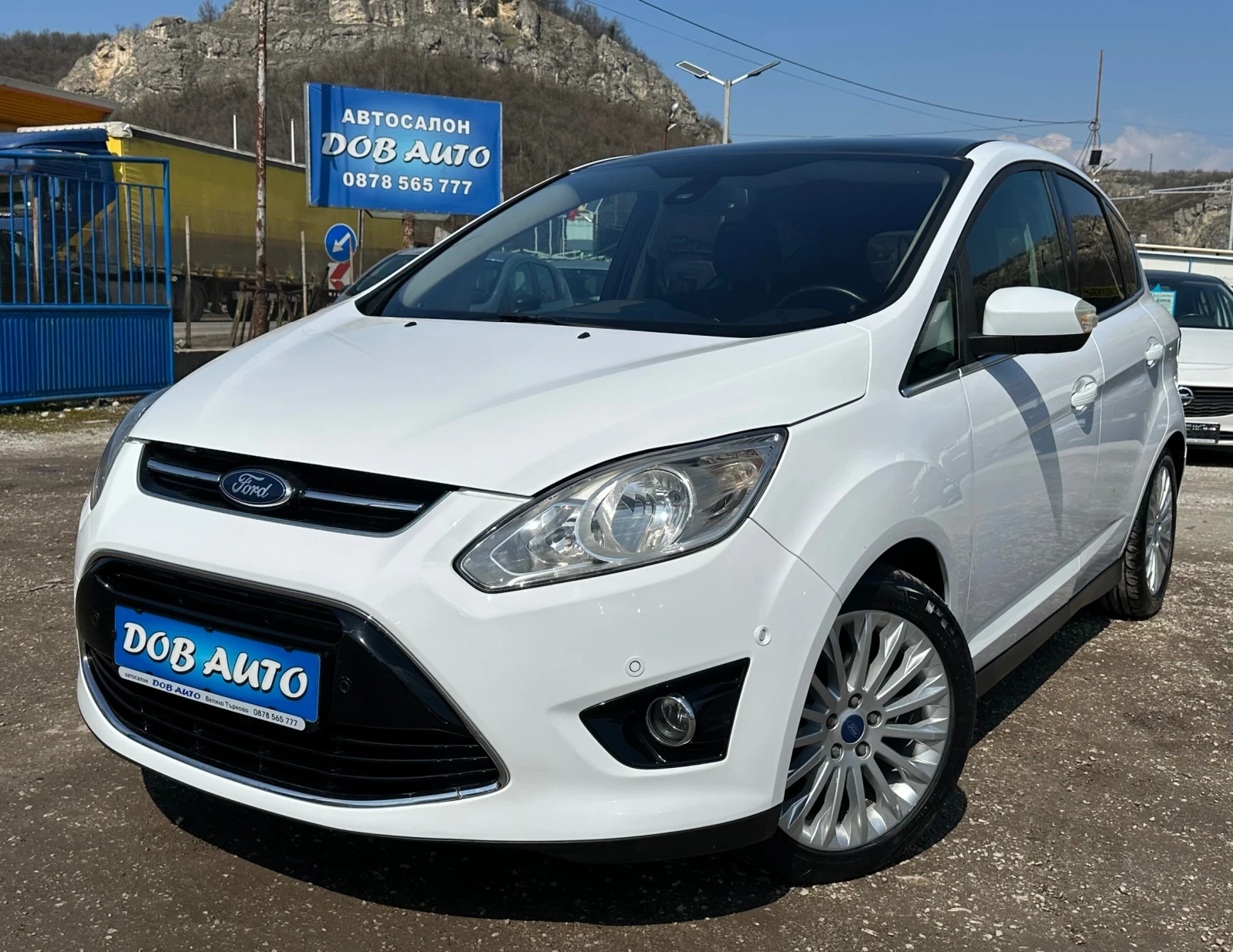 Ford C-max 1.6TDCI-TITANIUM-FACE-ПАНОРАМА-НАВИ-САМОПАРКИРАНЕ