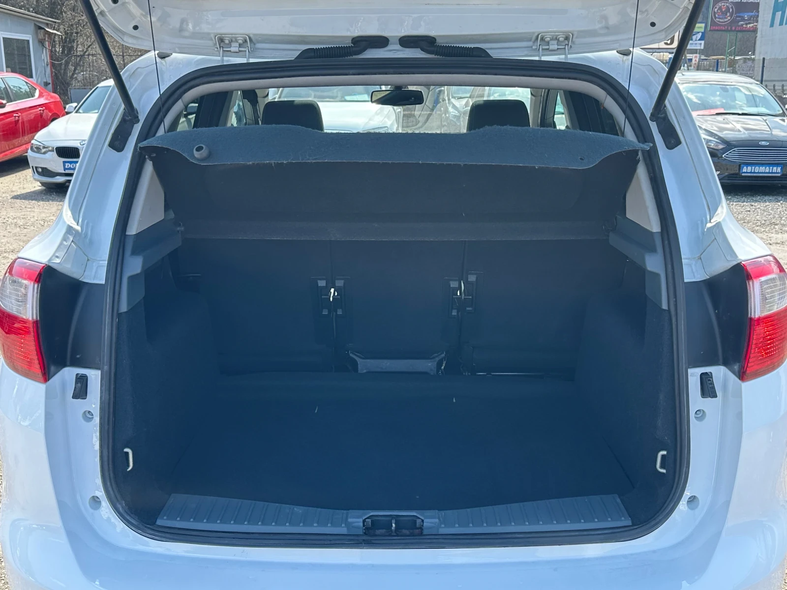 Ford C-max 1.6TDCI-TITANIUM-FACE-ПАНОРАМА-НАВИ-САМОПАРКИРАНЕ, снимка 14 - Автомобили и джипове - 54013635