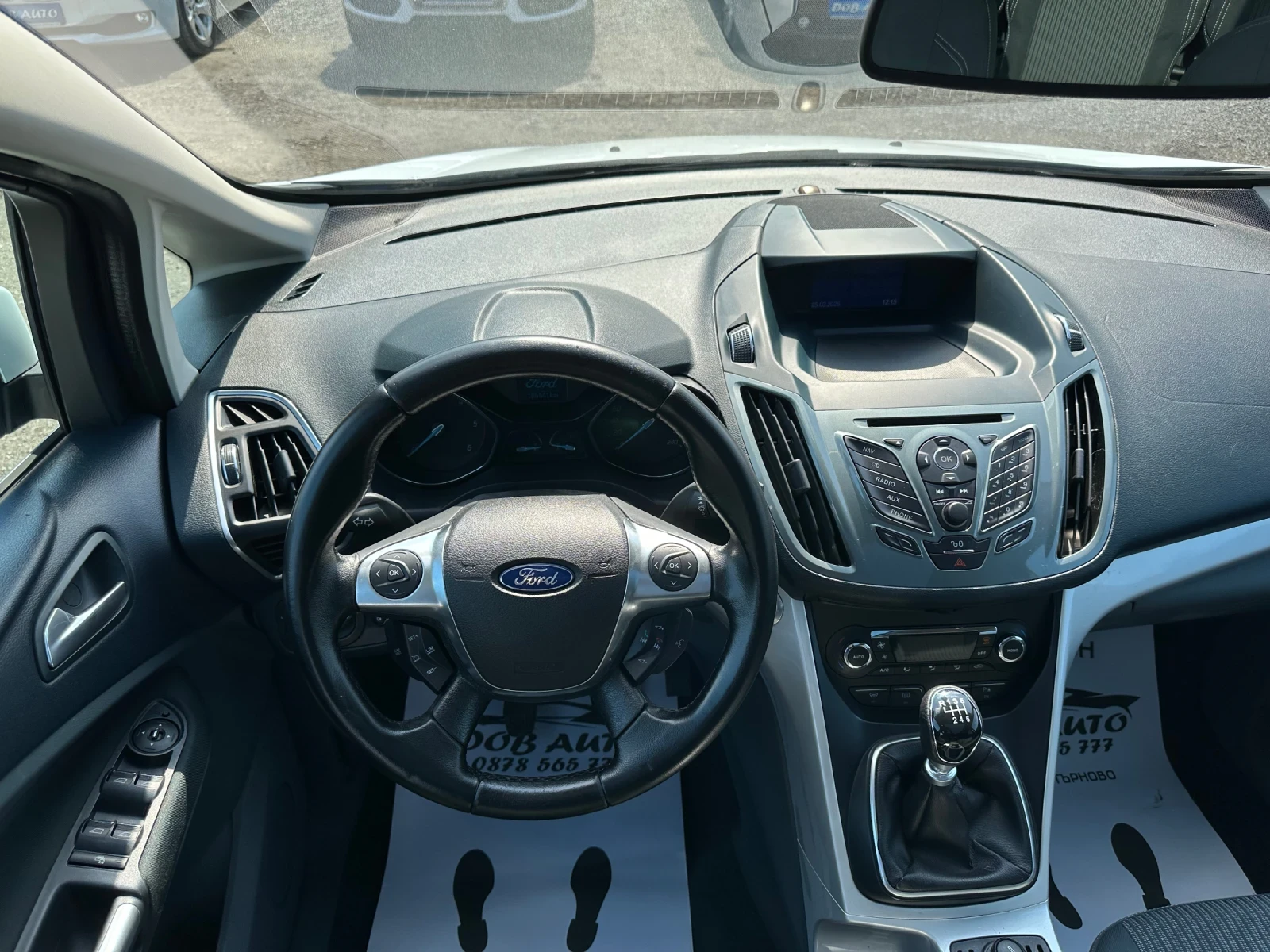 Ford C-max 1.6TDCI-TITANIUM-FACE-ПАНОРАМА-НАВИ-САМОПАРКИРАНЕ, снимка 9 - Автомобили и джипове - 54013635