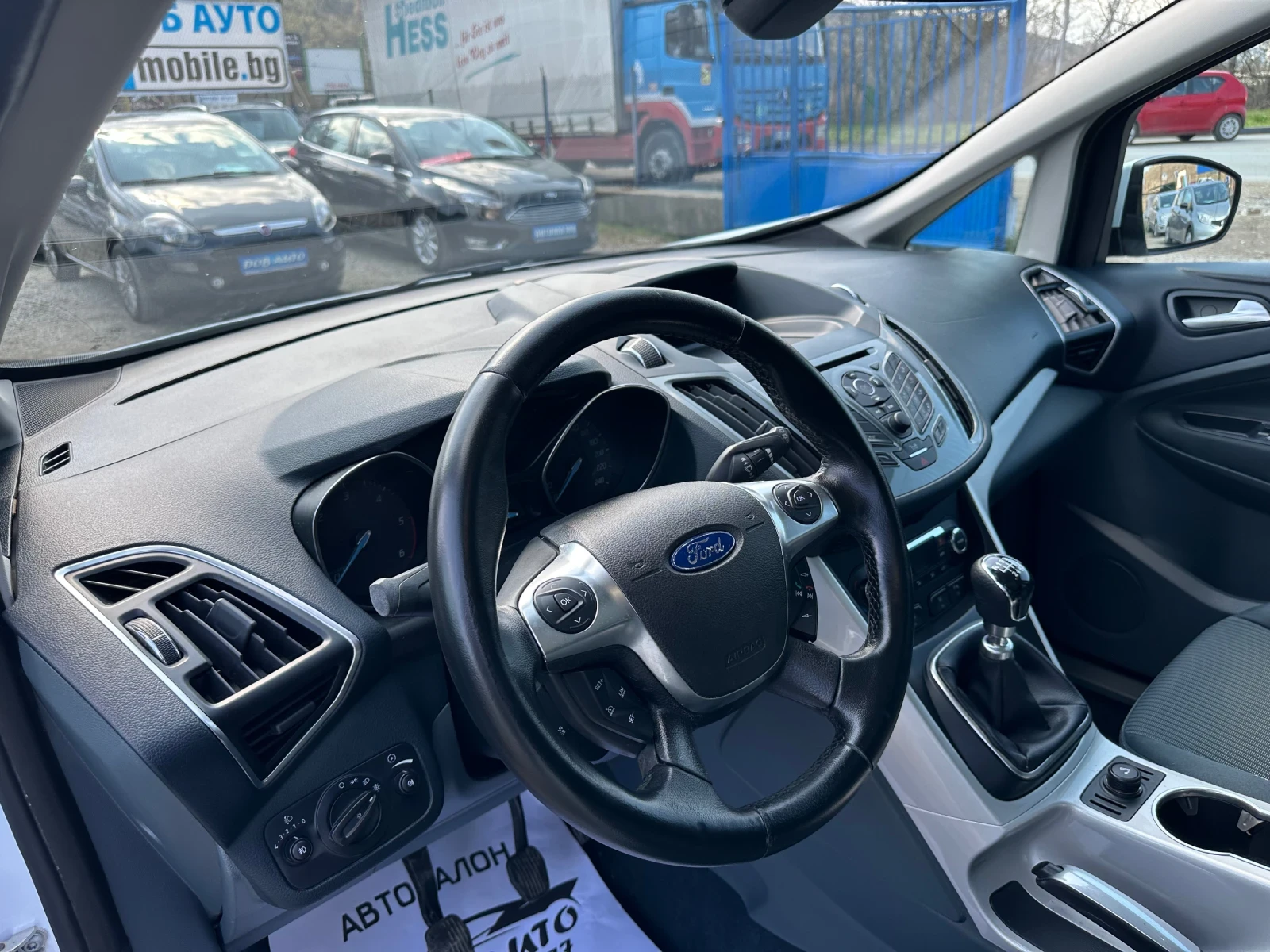 Ford C-max 1.6TDCI-TITANIUM-FACE-ПАНОРАМА-НАВИ-САМОПАРКИРАНЕ, снимка 8 - Автомобили и джипове - 54013635