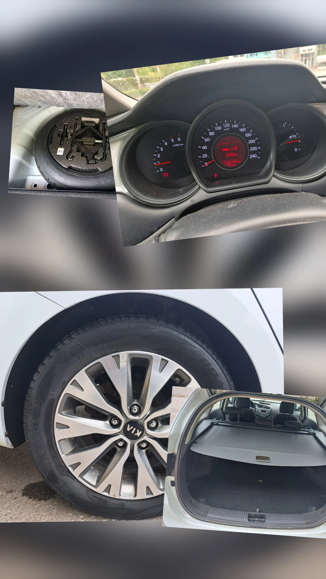 Kia Ceed  1.6CRDI* 136к.с.* 2018г* КАТО НОВА, снимка 17 - Автомобили и джипове - 54995202