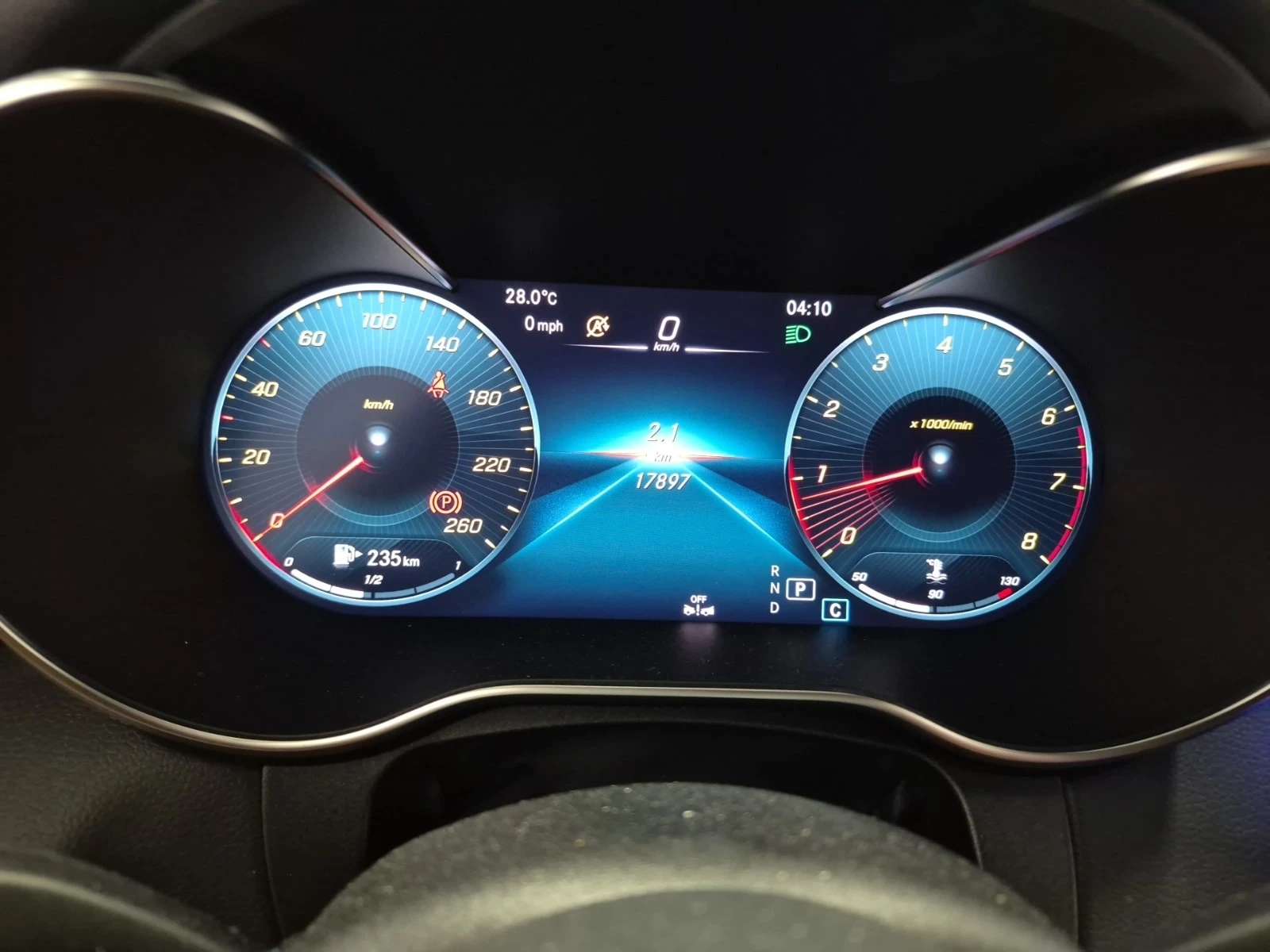 Mercedes-Benz C 300 COUPE| PANO| ПОДГРЕВИ| ЧЕРВЕН САЛОН| 2 КЛЮЧА| , снимка 9 - Автомобили и джипове - 56126128