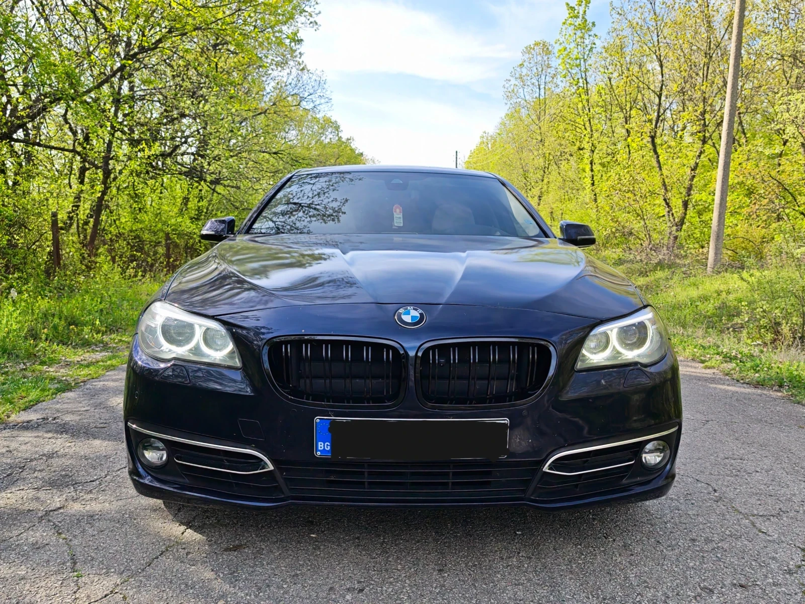 BMW 530 LCI Luxury Line HUD Harman KEYLESS Реялен ПРОБЕГ!