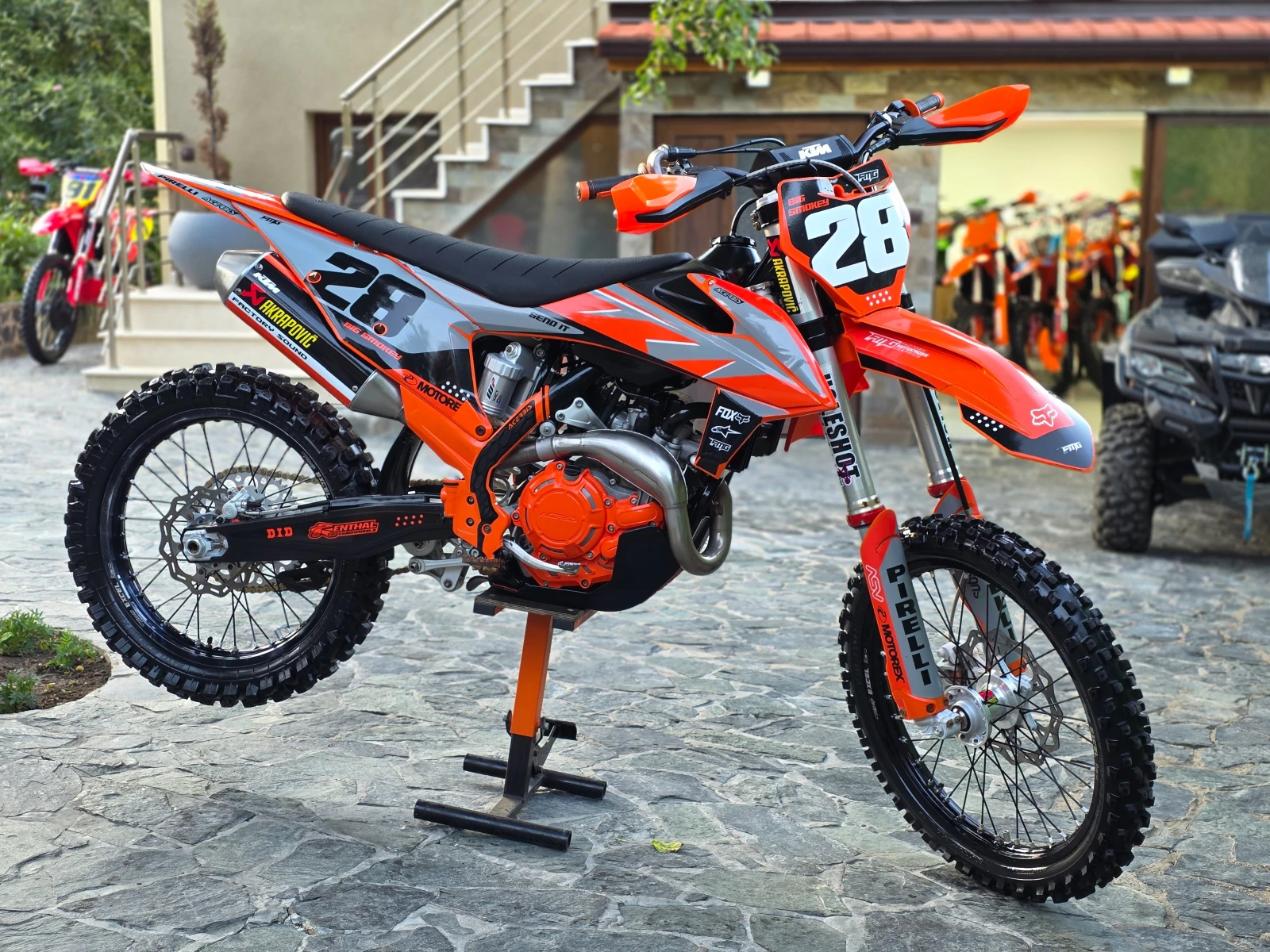 Ktm SX-F 450/СТАРТЕР/2 РЕЖИМА/ТРАКШЪН/ЛЪНЧ КОНТРОЛ/* ЛИЗИНГ, снимка 1