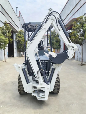 Челен товарач ZETTRA ZL-50 Backhoe Товарач Багер Комбиниран, снимка 5