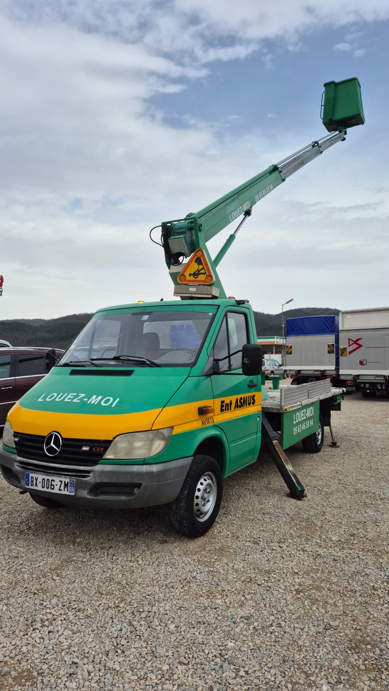 Автовишка Mercedes-Benz 16 метра , снимка 8 - Индустриална техника - 49561241