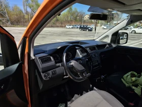 VW Caddy 1.4ТGI 2017г. Фабричен Метан Виж описанието, снимка 11