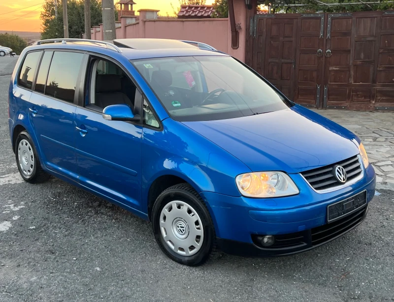 VW Touran 1.9 TDl 2006г 6+ 1, снимка 1 - Автомобили и джипове - 47368659