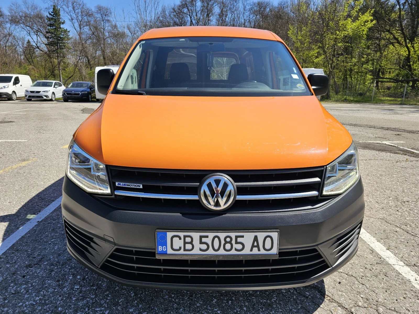 VW Caddy 1.4ТGI 2017г. Фабричен Метан Виж описанието, снимка 1