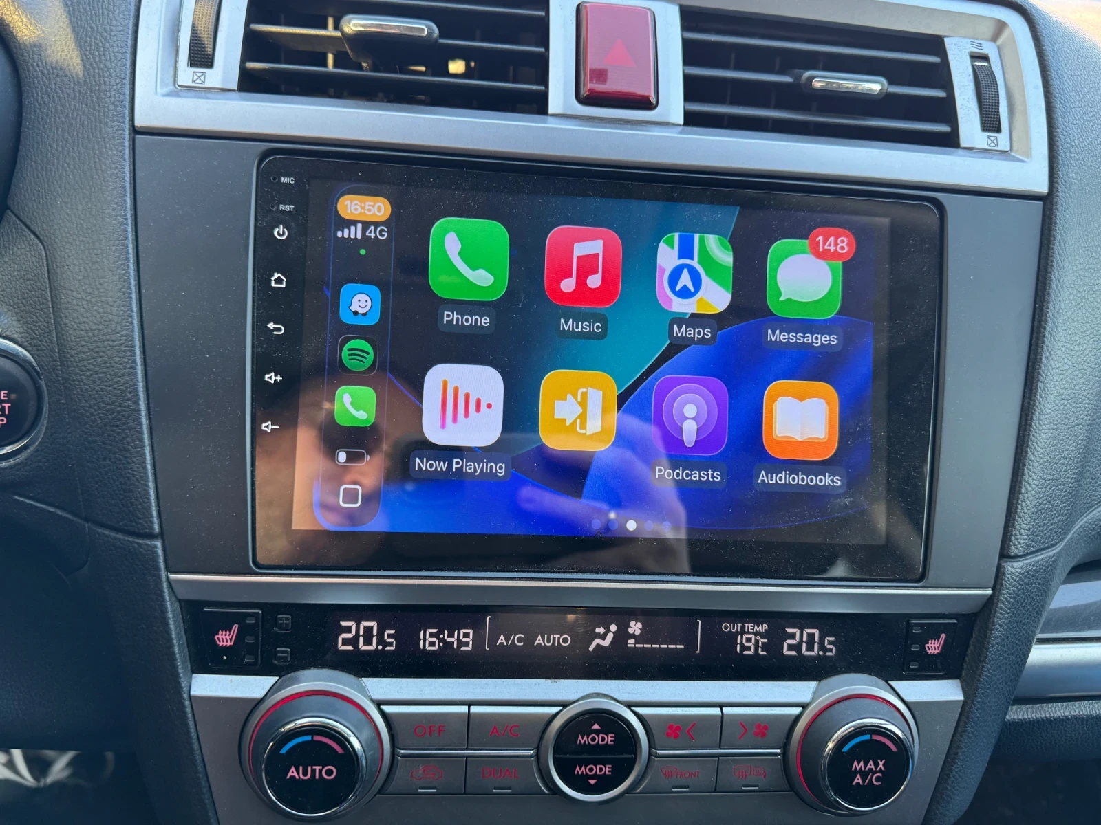 Subaru Outback  2.5 AWD | ПЪРВИ СОБСТВЕНИК |  ГАЗ | CARPLAY, снимка 13 - Автомобили и джипове - 53800592