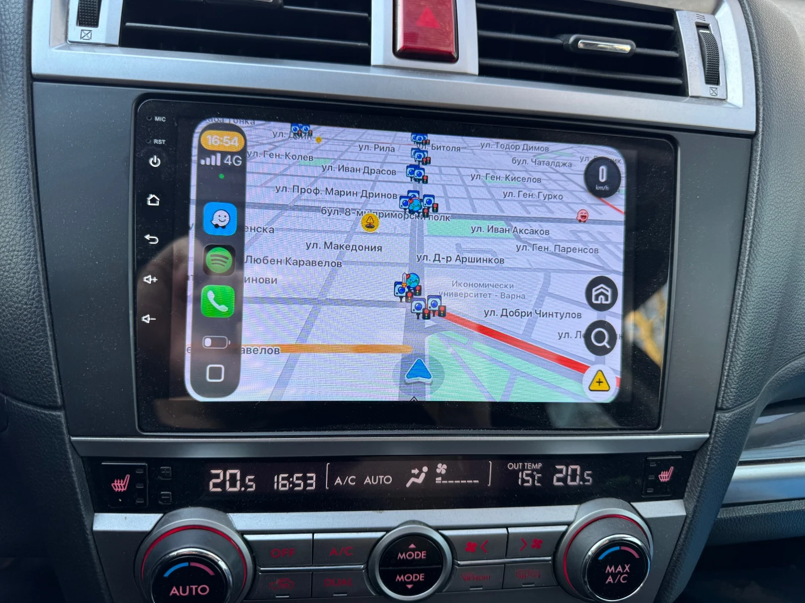 Subaru Outback  2.5 AWD | ПЪРВИ СОБСТВЕНИК |  ГАЗ | CARPLAY, снимка 14 - Автомобили и джипове - 53800592