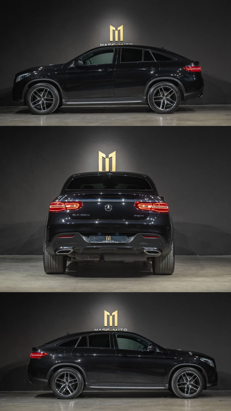 Mercedes-Benz GLE 350 d/AMG/Coupe/Реален пробег/HarmanKardon/21/360/, снимка 4 - Автомобили и джипове - 50812262