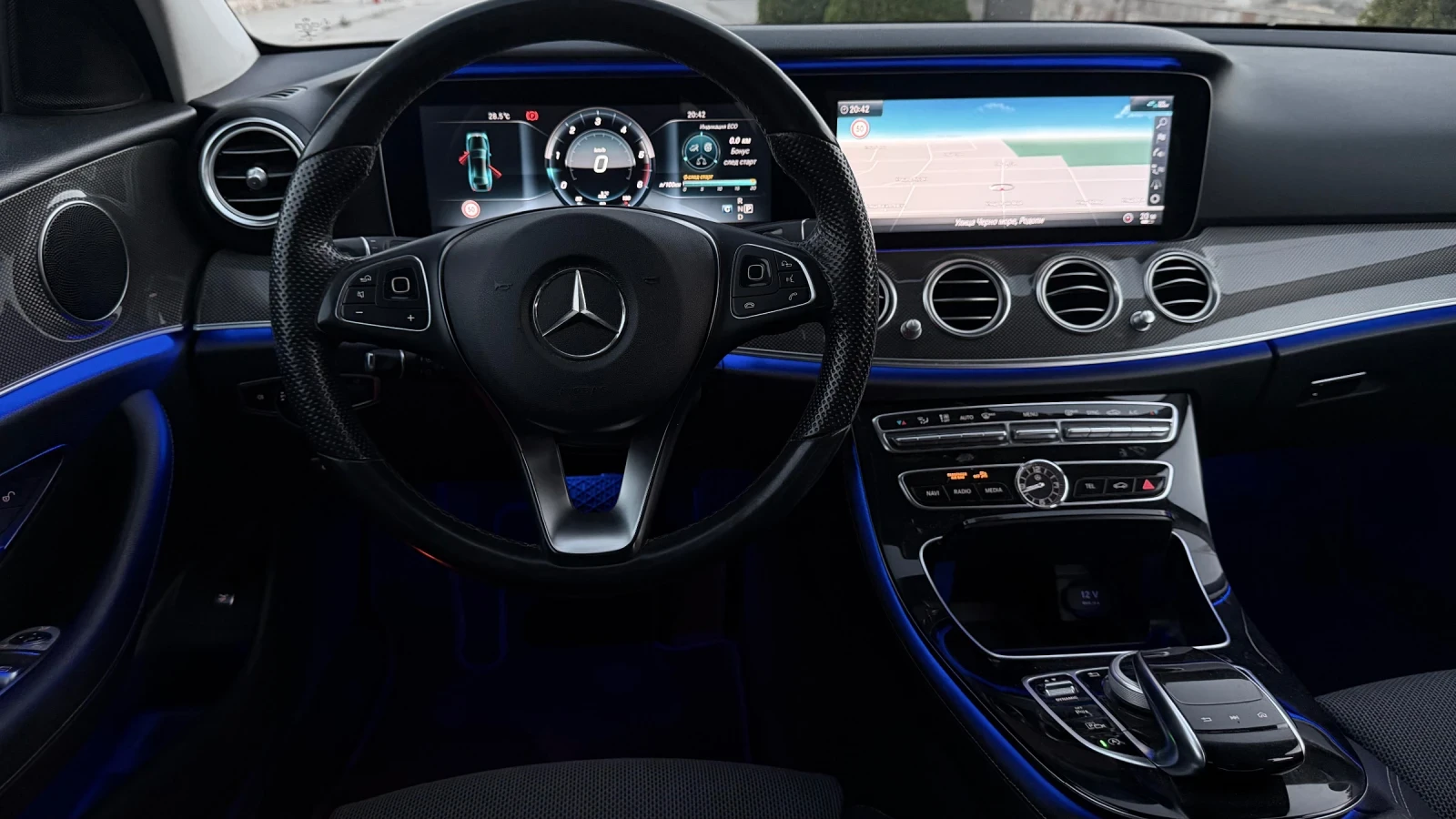 Mercedes-Benz E 350 АМГ/Digital/9G/Пружини/Задно, снимка 11 - Автомобили и джипове - 55356569