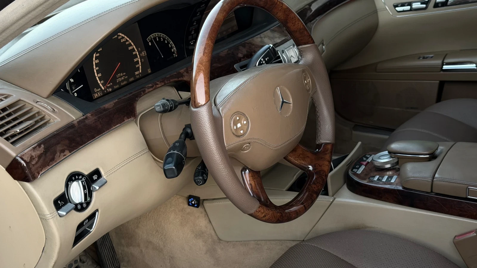 Mercedes-Benz S 500 АМГ/LPG/Long/Full/Lizing, снимка 9 - Автомобили и джипове - 55356569