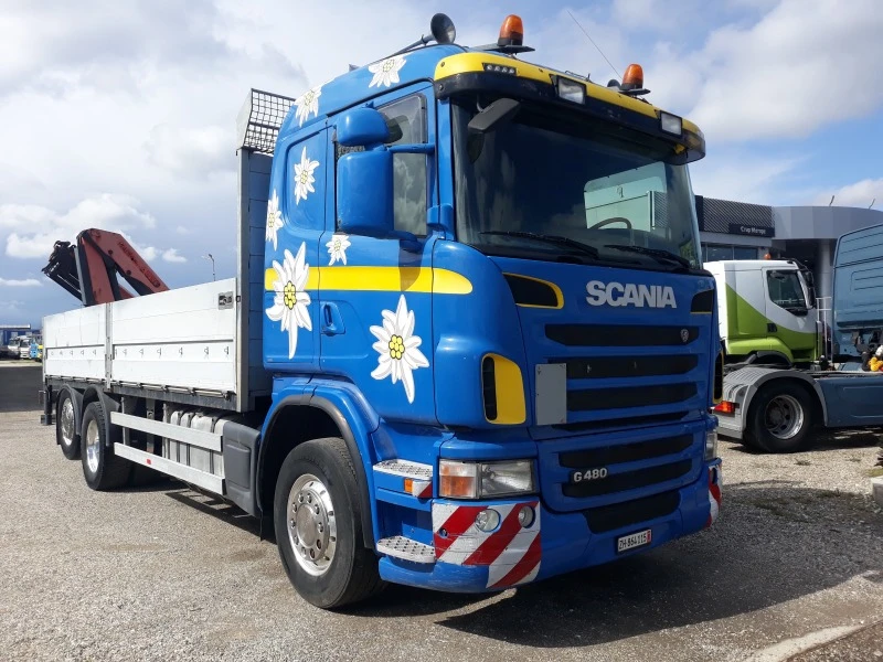 Scania G 480 КРАН  10, 20м, снимка 9 - Камиони - 44729435