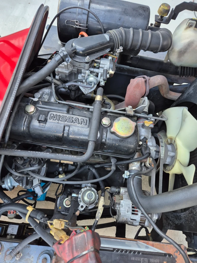 Мотокар Nissan * 2 тона* ПЕРФЕКТЕН, снимка 13 - Индустриална техника - 49459025