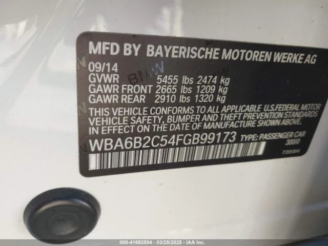 BMW 650 I GRAN COUPE CARFAX АВТО КРЕДИТ - 18500 лв. - 29095648 | Car24.bg