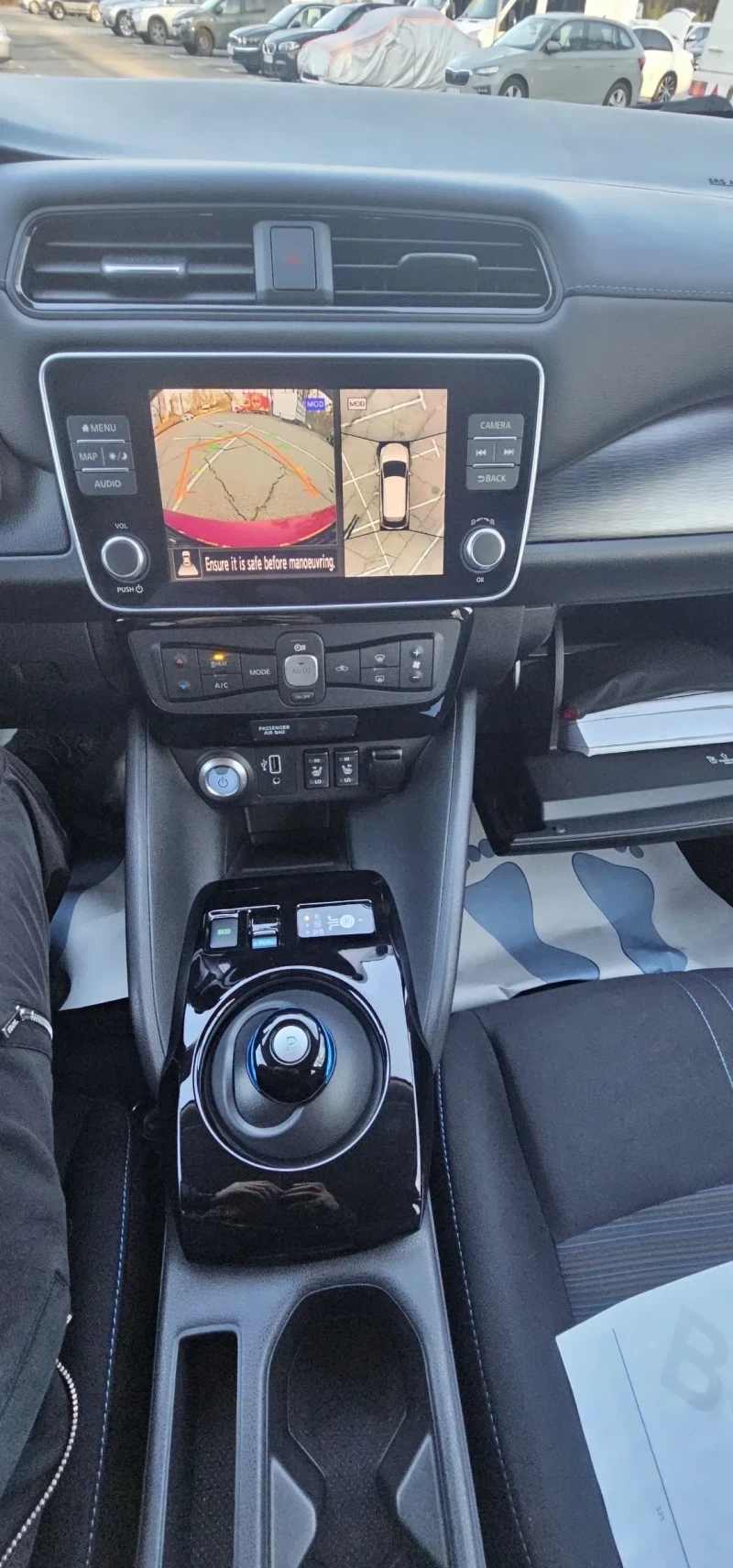 Nissan Leaf  CONNECTA 360 Подгрев , Термопомпа, Холандия , снимка 9 - Автомобили и джипове - 54640939
