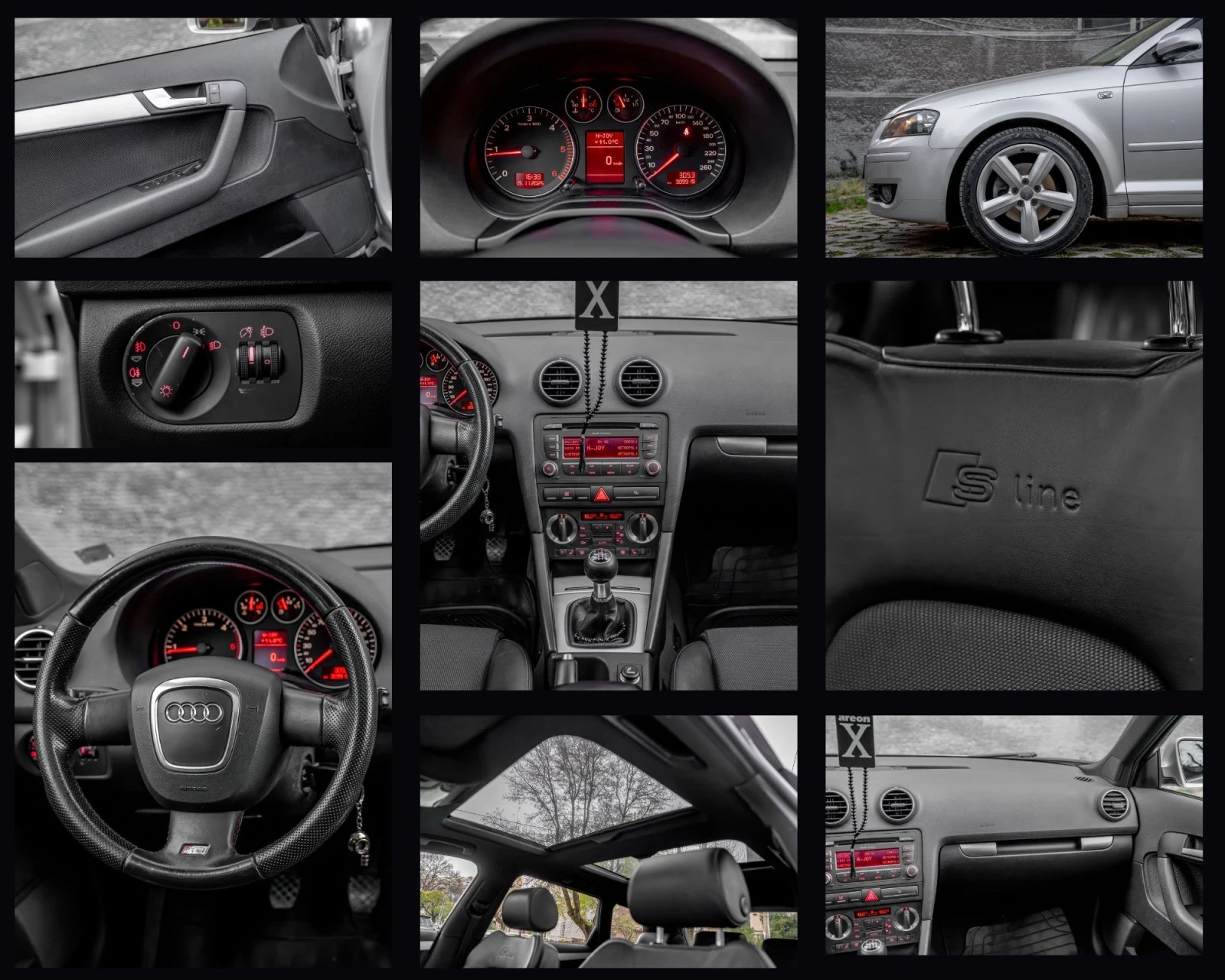 Audi A3 2.0TDI / SLine/ PANORAMA | Mobile.bg   13