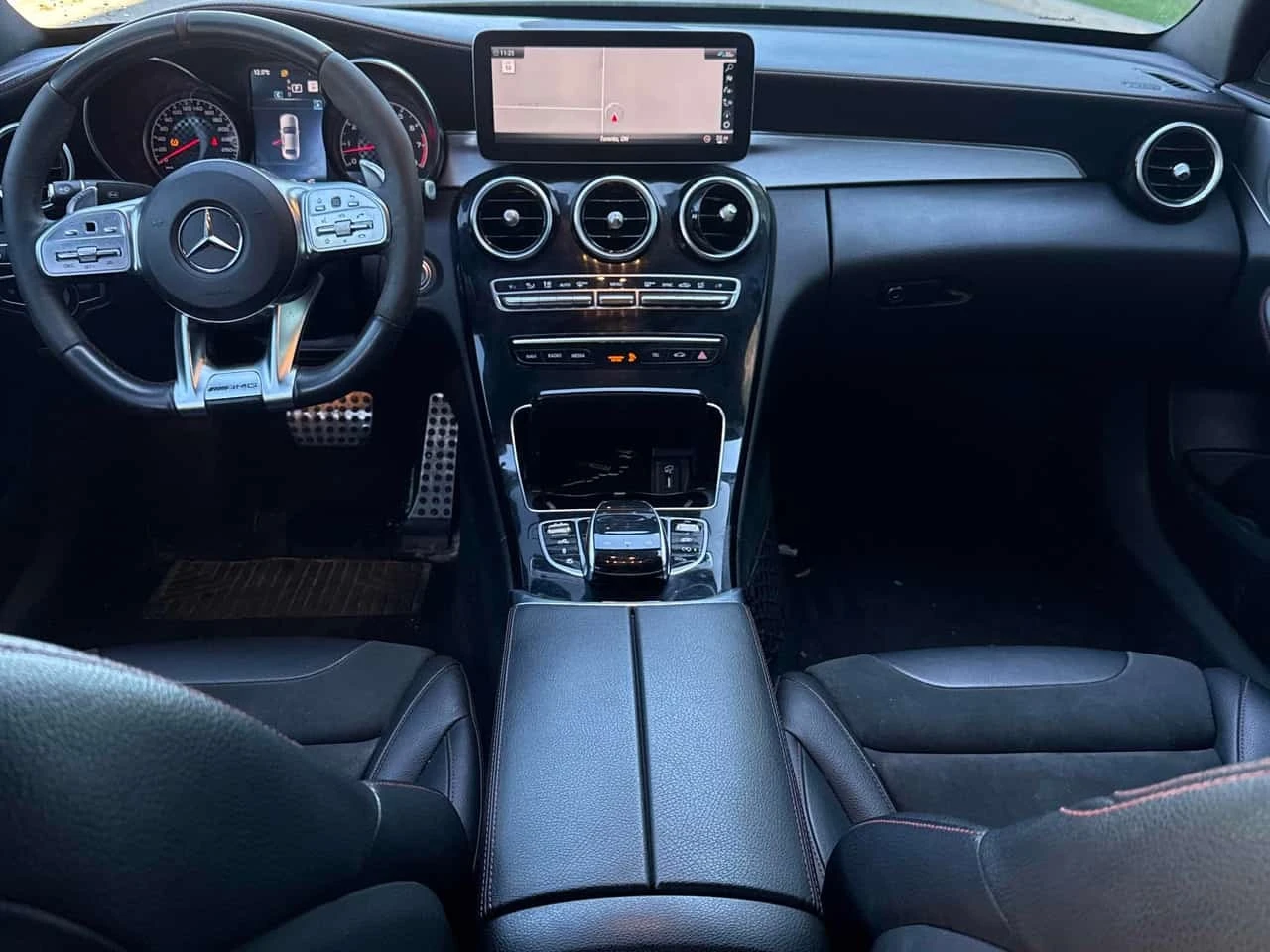 Mercedes-Benz C 43 AMG * АВТОКРЕДИТ БЕЗ ПЪРВОНАЧАЛНА ВНОСКА* , снимка 9 - Автомобили и джипове - 56218700
