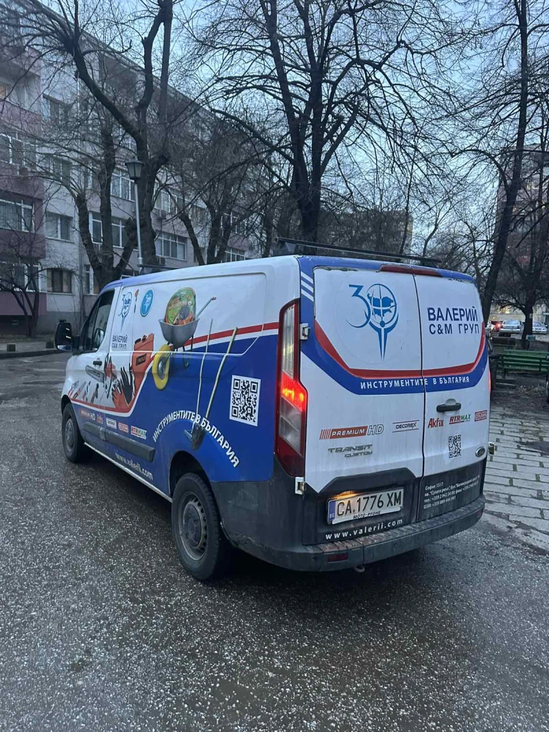 Ford Transit Custom, снимка 5 - Бусове и автобуси - 53403072