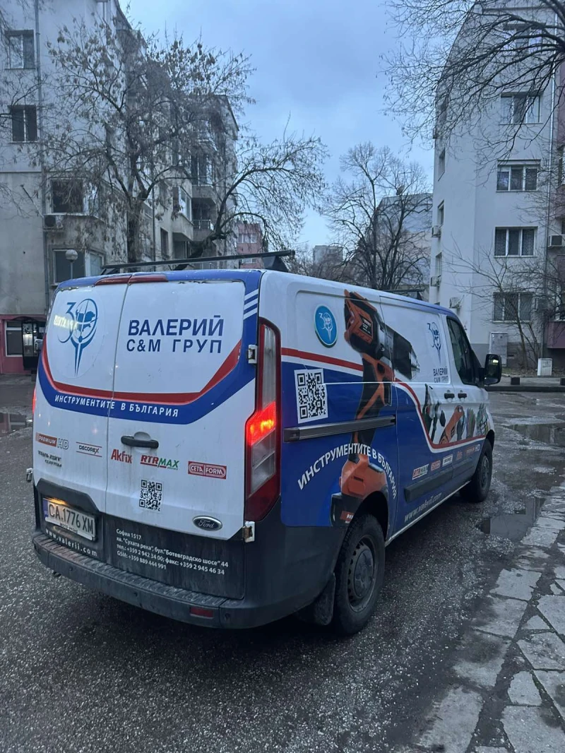 Ford Transit Custom, снимка 4 - Бусове и автобуси - 53403072