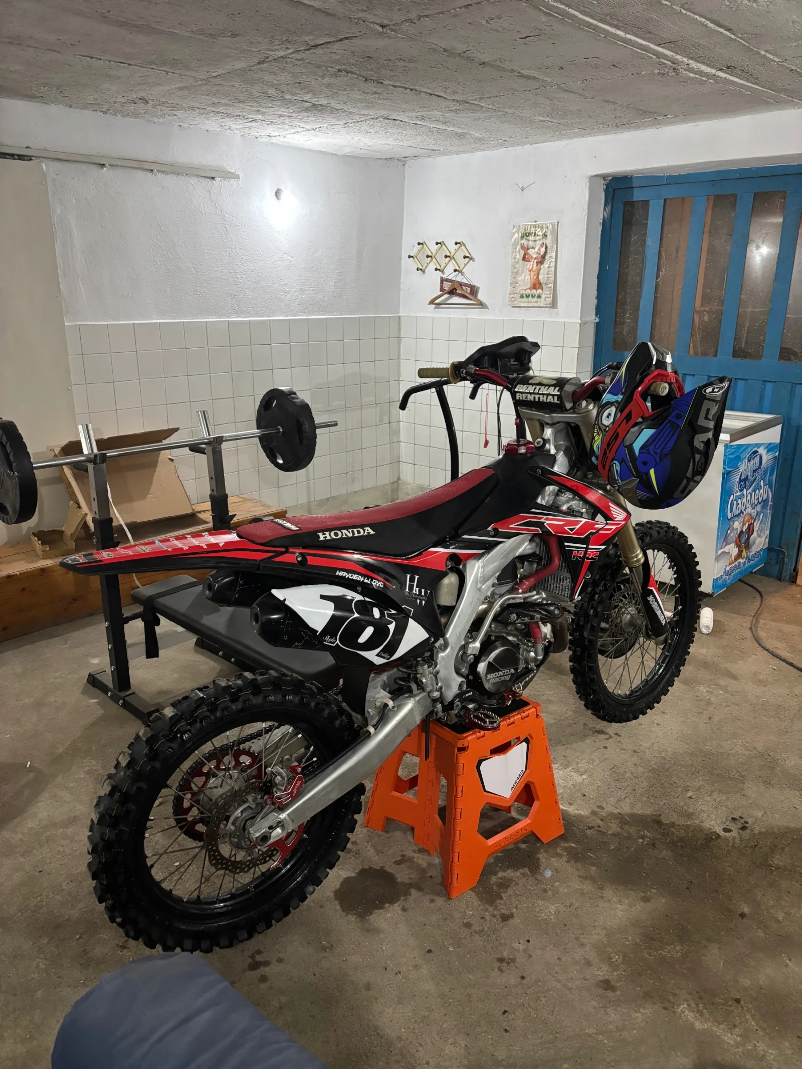 Honda Crf 450, снимка 2 - Мотоциклети и мототехника - 56239428