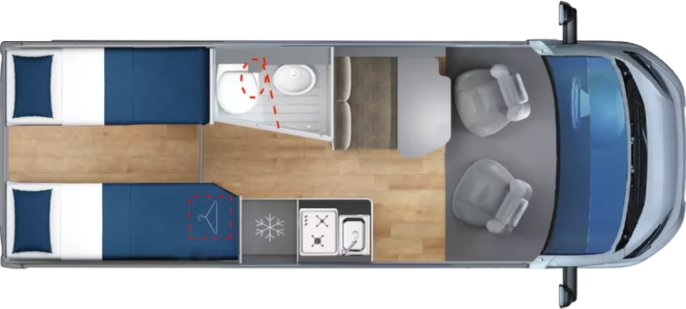 Кемпер Giottiline Giottivan 64G  - изображение 2