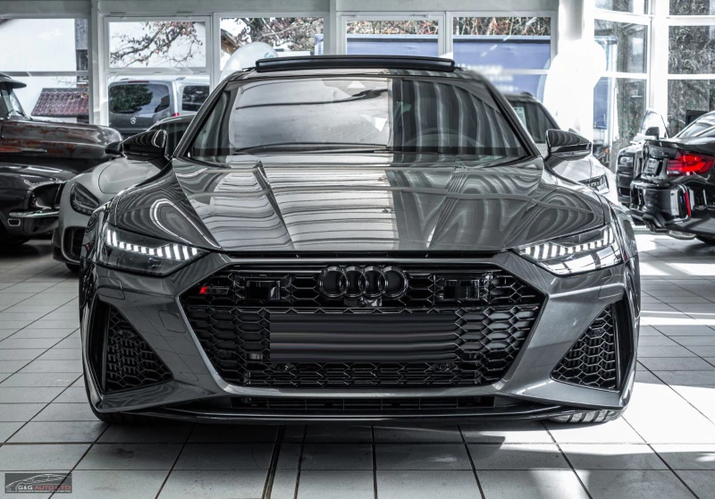 Audi Rs7 PERFORMANCE/630HP/HUD/PANO/B&O/SPORT/LASER/20/290v, снимка 2 - Автомобили и джипове - 49992176