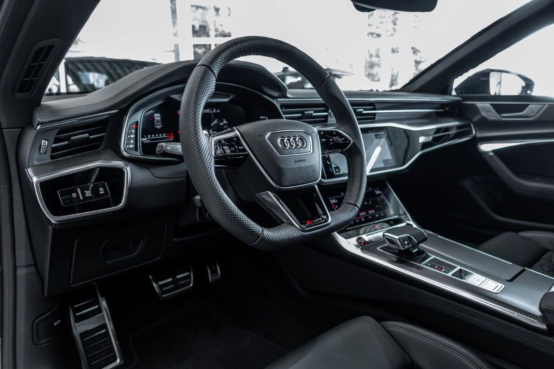Audi Rs7 PERFORMANCE/630HP/HUD/PANO/B&O/SPORT/LASER/20/290v, снимка 7 - Автомобили и джипове - 49992176