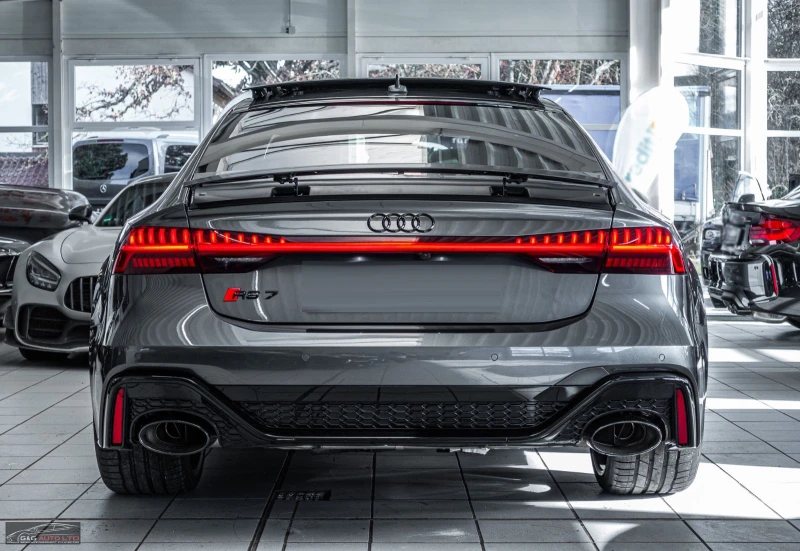 Audi Rs7 PERFORMANCE/630HP/HUD/PANO/B&O/SPORT/LASER/20/290v, снимка 6 - Автомобили и джипове - 49992176