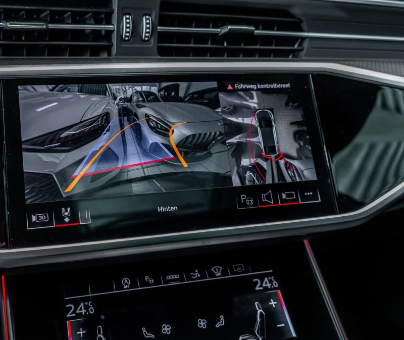 Audi Rs7 PERFORMANCE/630HP/HUD/PANO/B&O/SPORT/LASER/20/290v, снимка 13 - Автомобили и джипове - 49992176