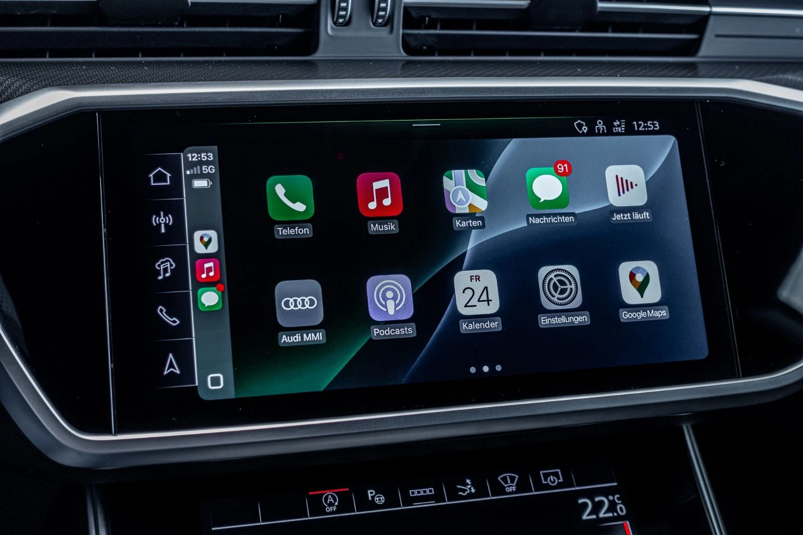 Audi Rs7 PERFORMANCE/630HP/HUD/PANO/B&O/SPORT/LASER/20/290v | Mobile.bg   14