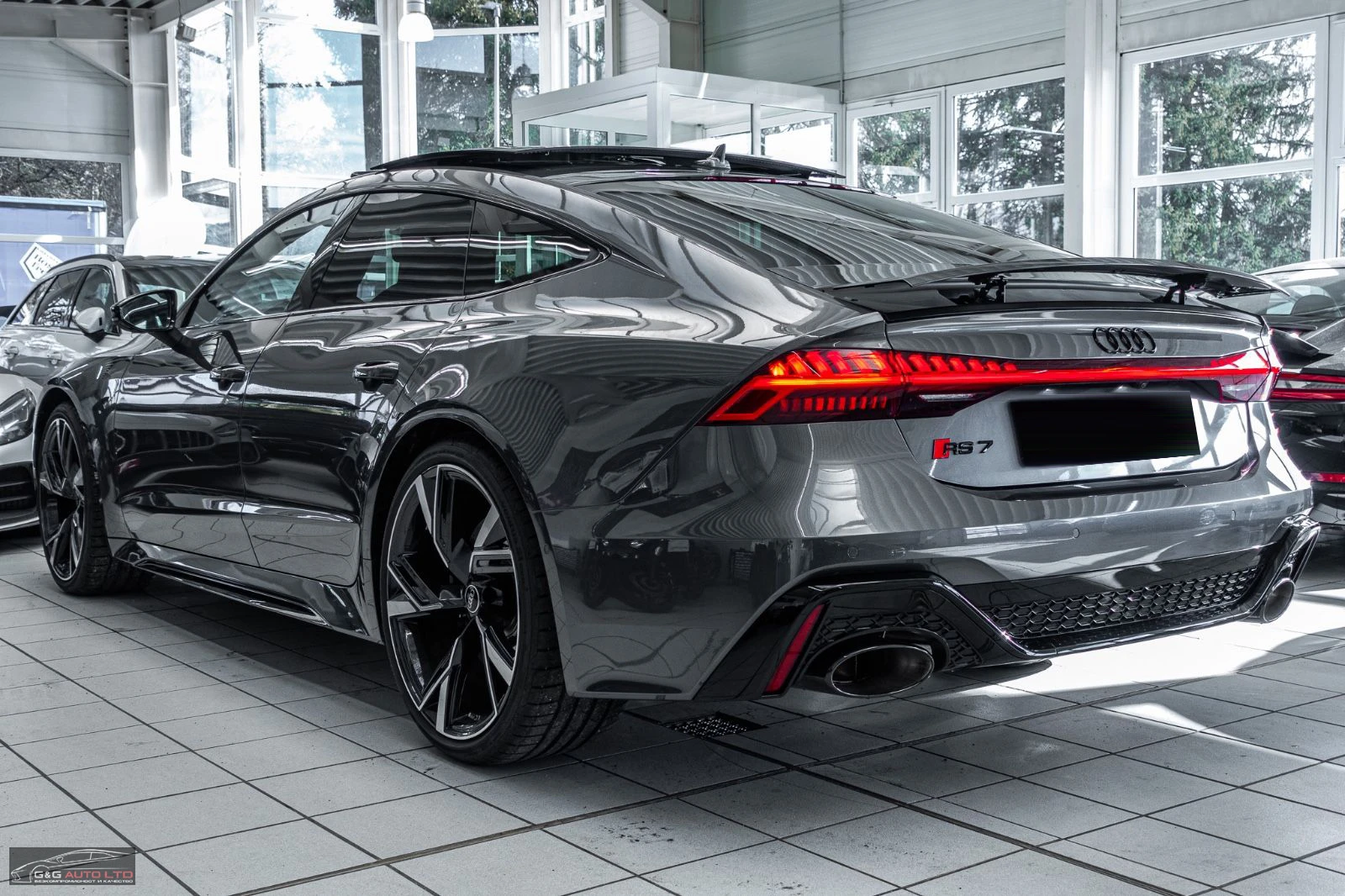 Audi Rs7 PERFORMANCE/630HP/HUD/PANO/B&O/SPORT/LASER/20/290v - изображение 3