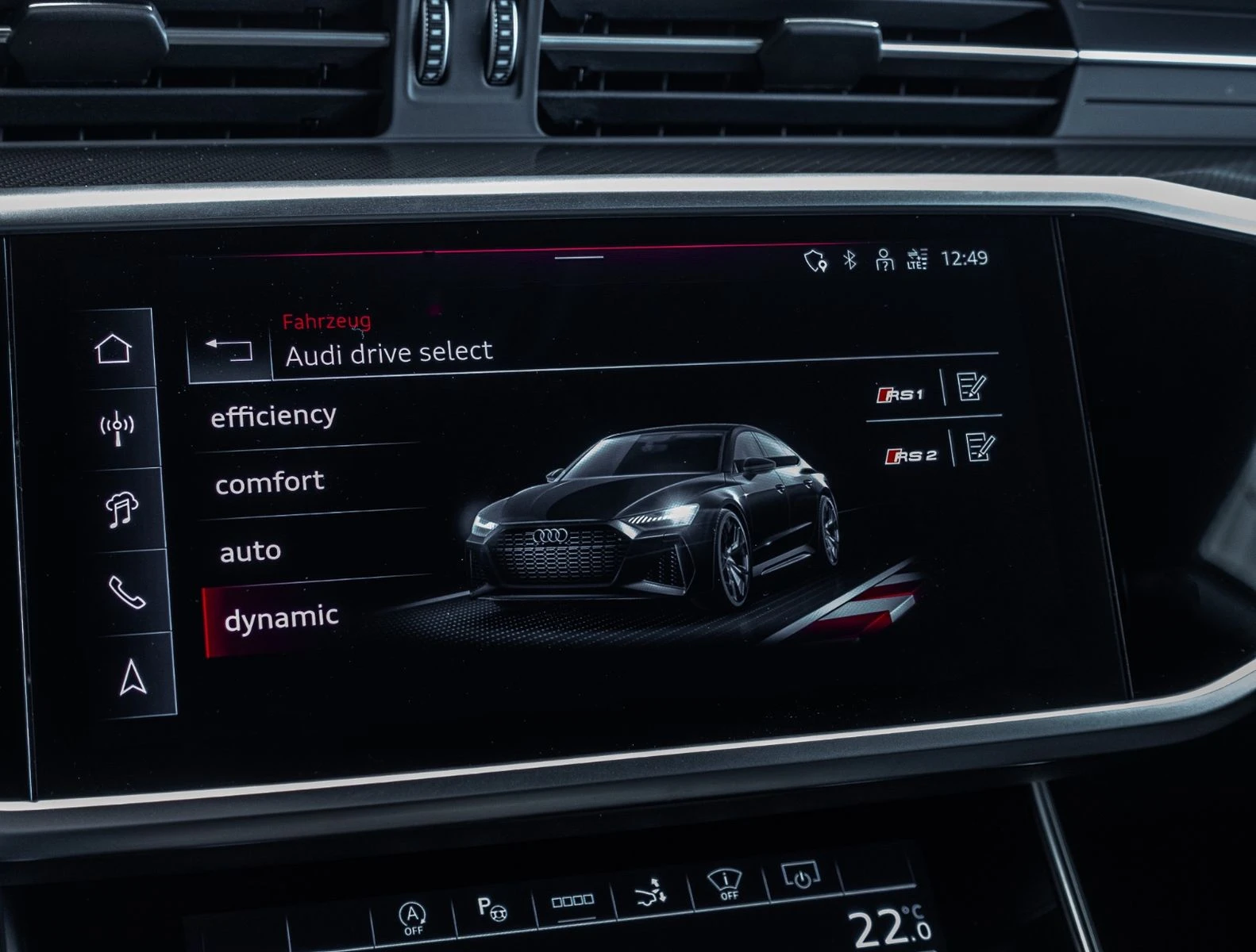 Audi Rs7 PERFORMANCE/630HP/HUD/PANO/B&O/SPORT/LASER/20/290v | Mobile.bg   15