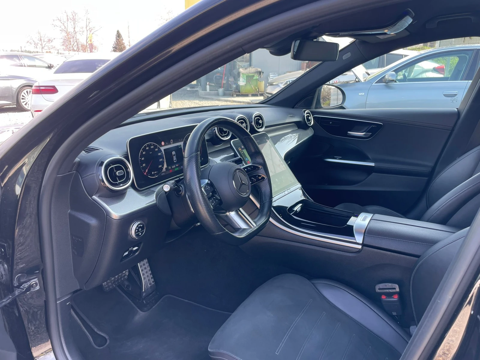 Mercedes-Benz C 220 /EQ BOOST HYBRID, снимка 9 - Автомобили и джипове - 50601393