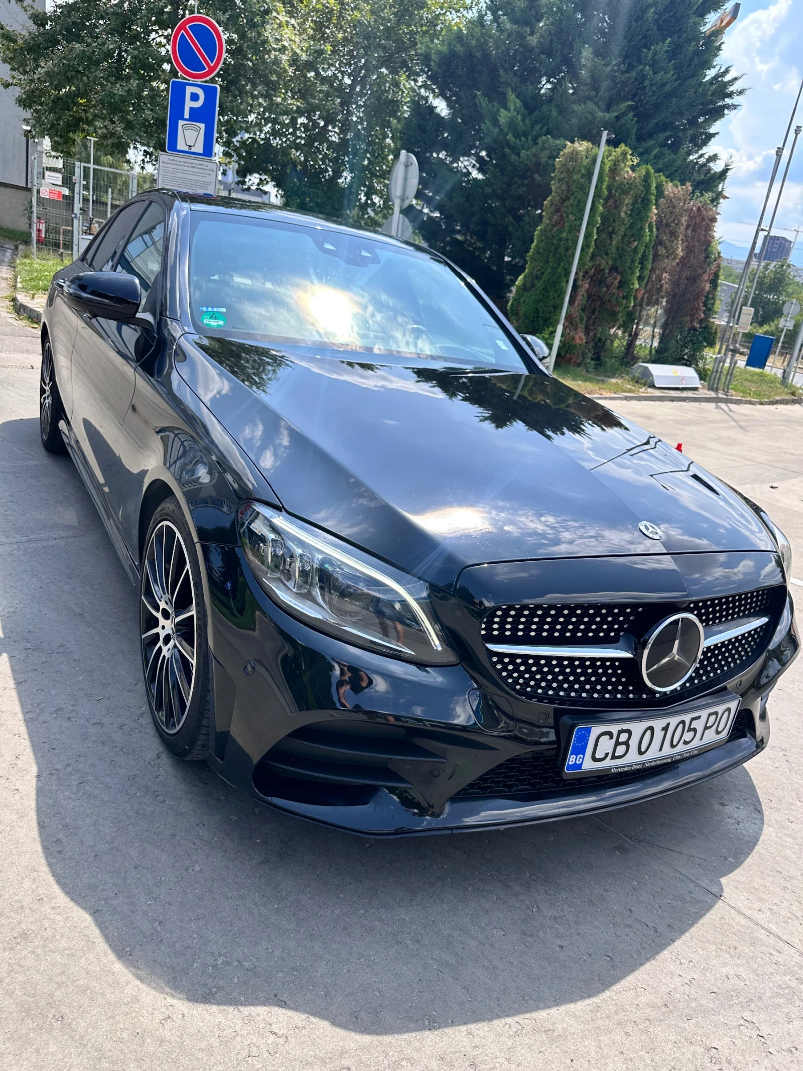 Mercedes-Benz C 300 AMG Line | EQ Boost Mild Hybrid | 110 000 км , снимка 2 - Автомобили и джипове - 55874046