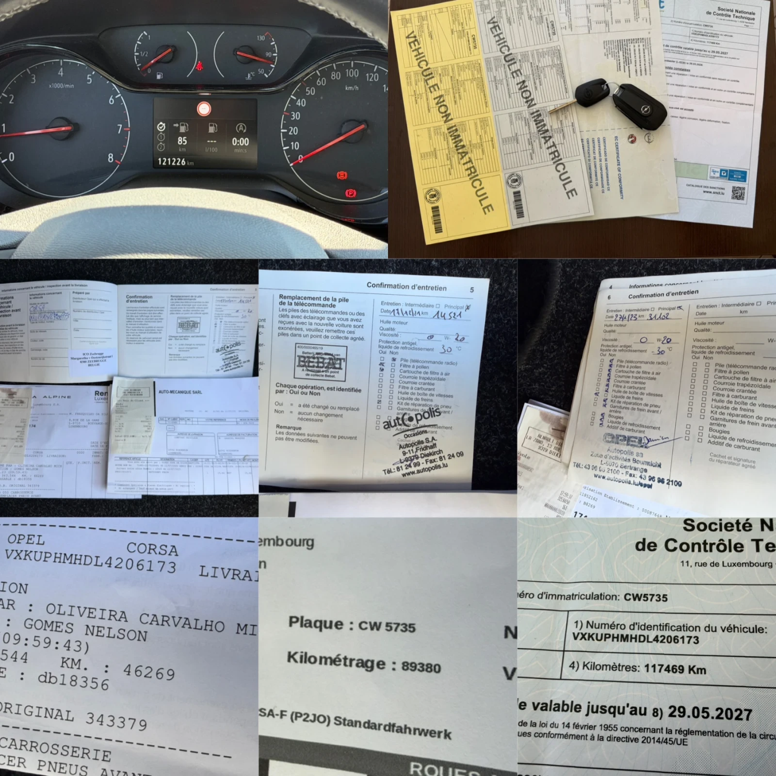 Opel Corsa 1.2i NAVI LANE ASSIST SERVICE BOOK EURO 6 TUV COC, снимка 16 - Автомобили и джипове - 55960951