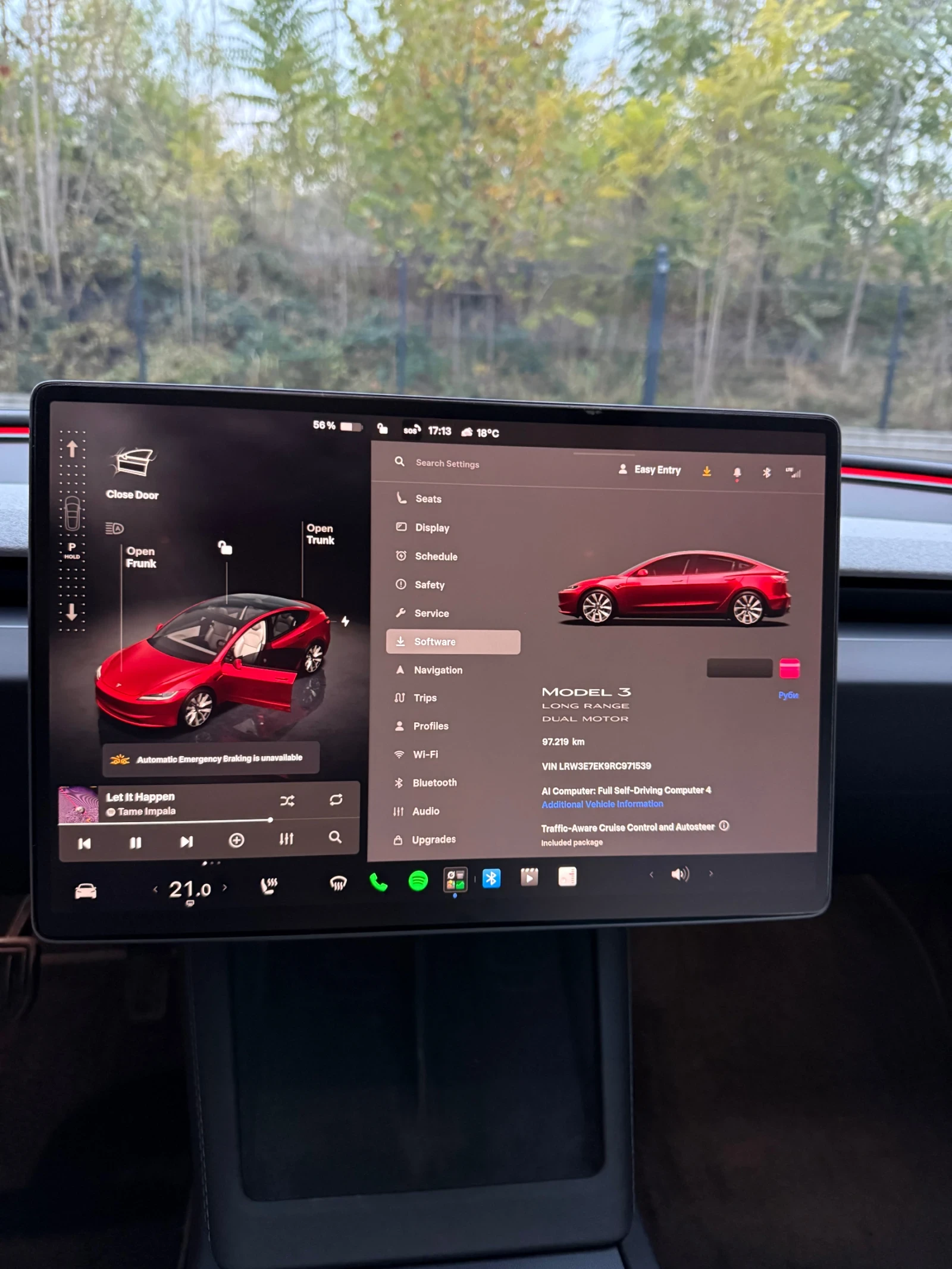Tesla Model 3 Highland Long Range, снимка 12 - Автомобили и джипове - 56729264