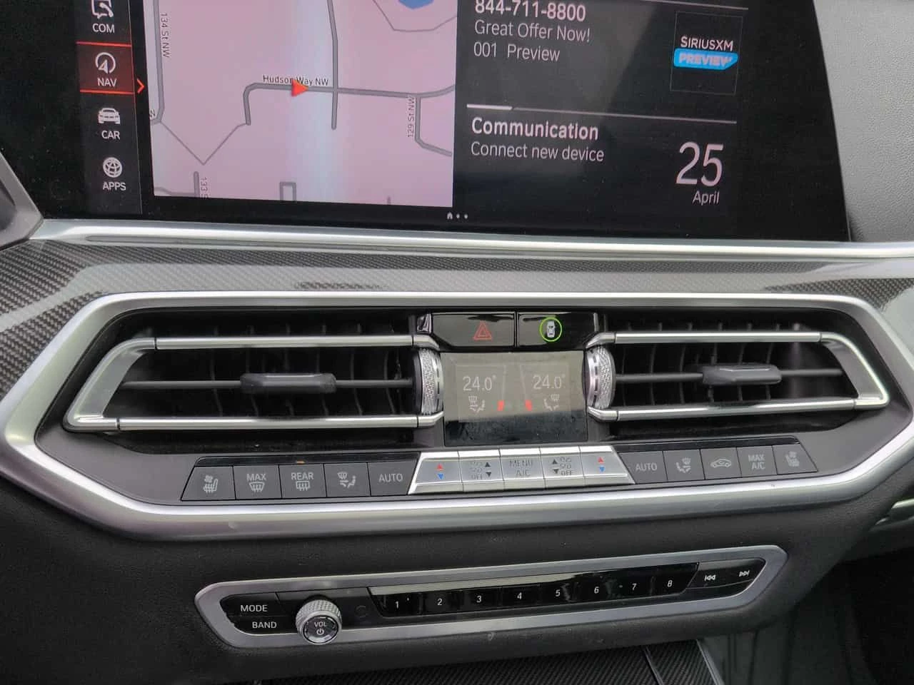 BMW X5 * XDRIVE50I * LASER* DISTRONIC* ОБДУХВАНЕ* , снимка 9 - Автомобили и джипове - 54473880