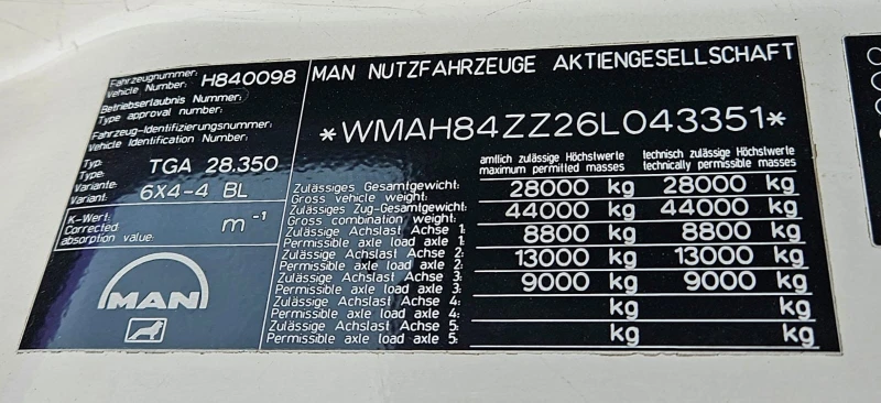 Man Tga Мултилифт, 4х4-Буге, , Кран , Нов внос, , , снимка 15 - Камиони - 49145542