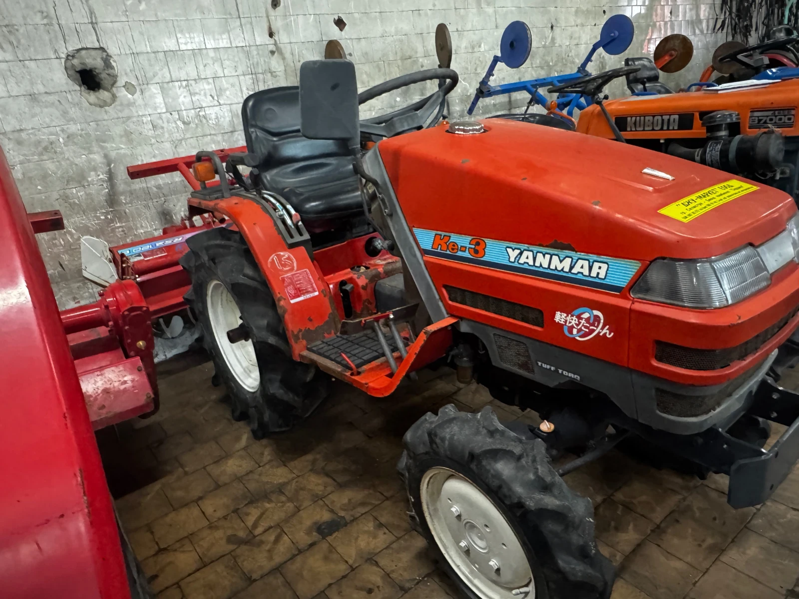 Трактор Yanmar KE-3, снимка 2 - Селскостопанска техника - 56218579