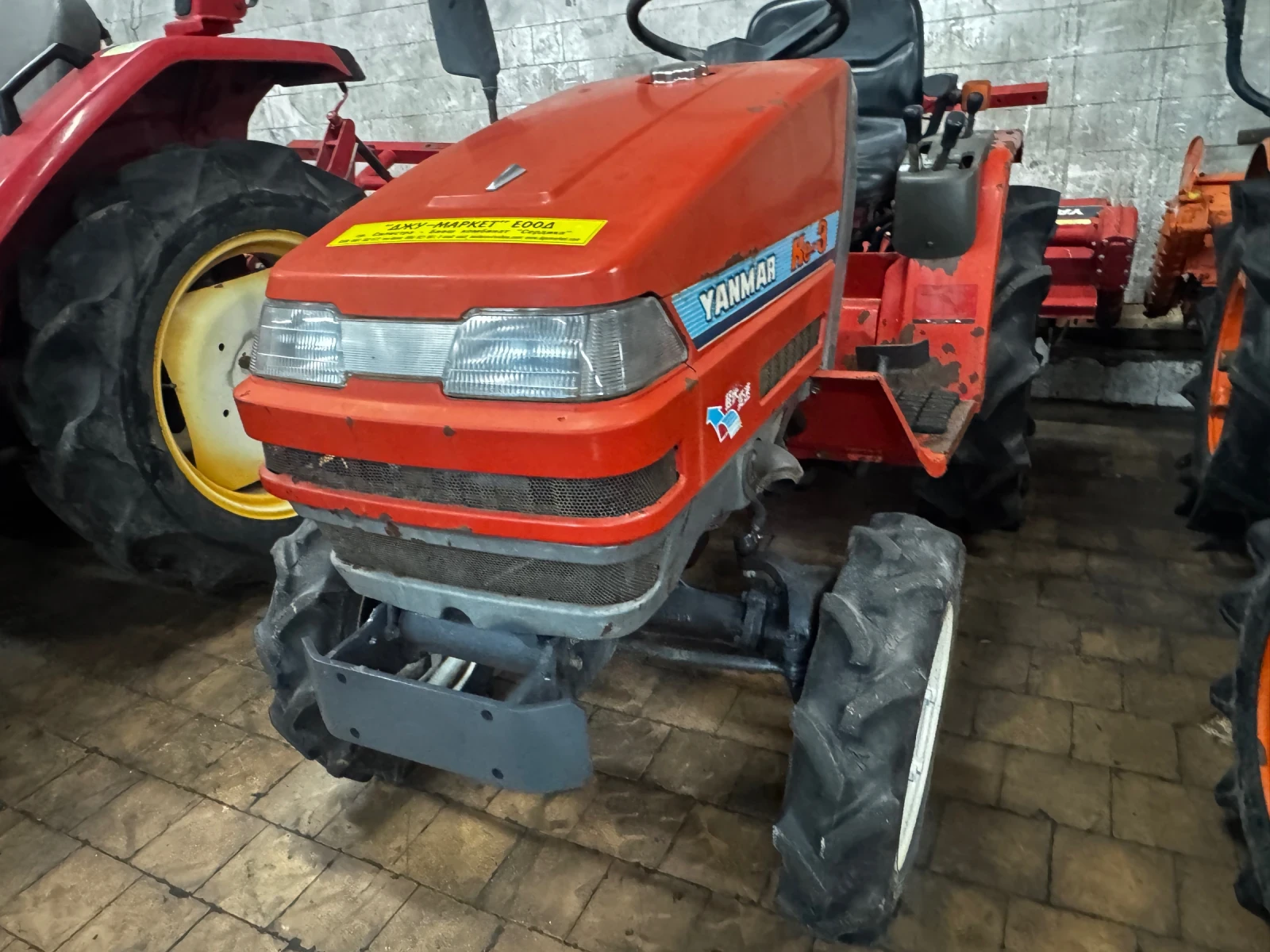 Трактор Yanmar KE-3, снимка 3 - Селскостопанска техника - 56218579