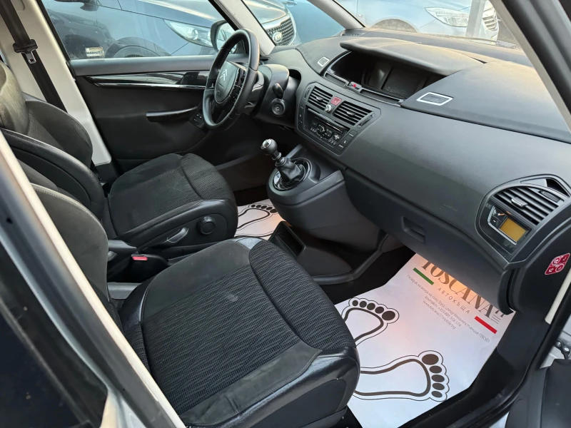 Citroen C4 Picasso 1.6hdi* Navi* 7 местен* Кожа* Euro 5* Лизинг, снимка 8 - Автомобили и джипове - 48667221