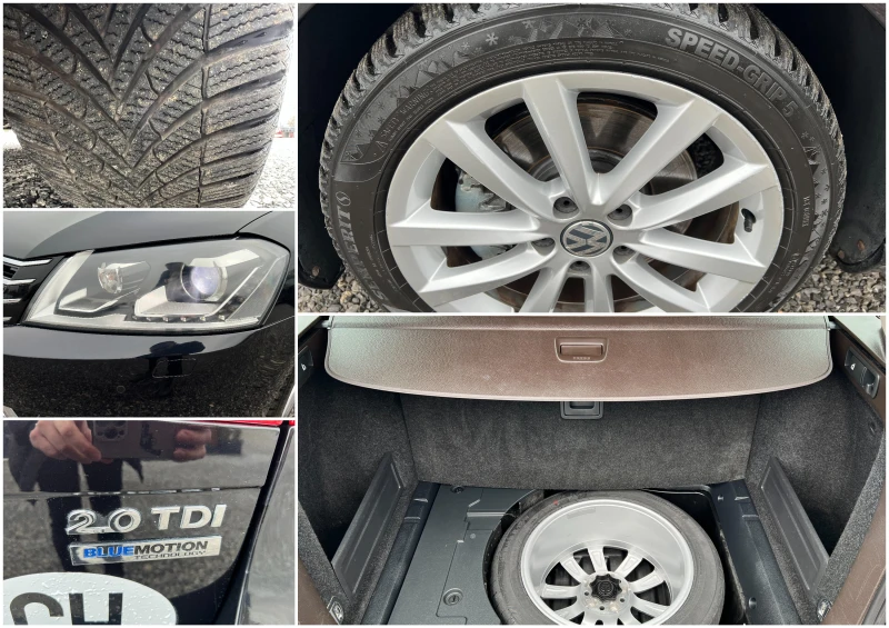 VW Passat 2.0TDI 140k.c./250905км./АВТОМАТИК/НАВИ/КОЖА/LED/, снимка 16 - Автомобили и джипове - 53202253