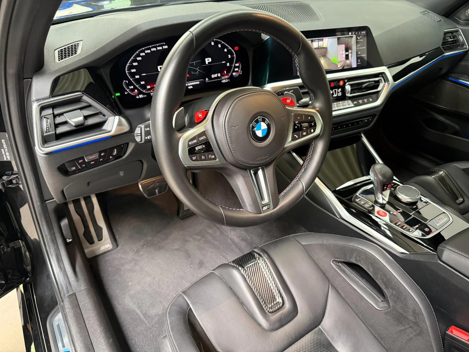 BMW M3 COMPETITION* CARBON* 360CAM* MEMORY*  - изображение 9